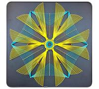 String Art Kit for Adults Beginner- Crafts Kit for Adults - DIY String Art with All Necessary Accessories and Frame - Home Wall Decorations Unique Gift（Geometric Patterns, 11.8" x 11.8")