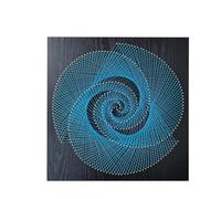 String Art Kit for Adults String Art Kit with Wood Photo Frame 3D All-Inclusive DIY Crafts Kit with Instruction Easy to Make for Home Wall Decor(C,Frameless)