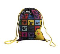 String Bag Cyp Brands Pokemon Noir 31x1x43 cm