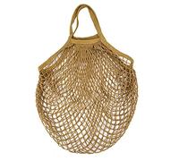 String Bag,Reusable Net String Shopping Bags,Cotton Mesh Produce Bags Organic Grocery Shopping Bags Tote Handbag for Vegetables Fruits Commodities Outgoing Travel (Yellow)