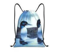 String Bagsports Backpack For Storage Men Outdoor 36X42Cm Durable Lightweight Drawstring Bag Loon Birds