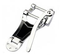 String Bridge Electric Guitar Tremolo Bridge Alloy Vibrato Tailpiece Component Smooth Playable Control Suitable for New Builds Sound Experimentation, color to 2