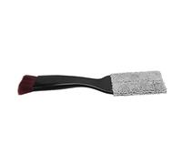 String Cleaning Brush, Portable Double Ended Dust Brush for Guitar Care, Fretboard Maintenance with Cloth and Brush, Suitable for All Musical Instruments, Amps, Drums, Keyboards,