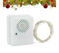 String Fairy Lights - 33Ft LED Fairy String Lights with Music,Window Wall Curtains String Light, Colorful/Warm White Led Light for Christmas, Wedding