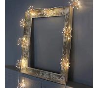 String Fairy Lights Solar LED String Lights Waterproof Light Chain 8 Lighting Mode Solar Fairy Lights Warm White for Indoor Outdoor Yard Décor(10Head)