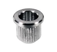String ferrules, Teaser, 8,3mm diameter x 9mm, 6-pack, chrome
