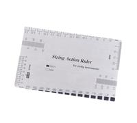 String Height Ruler Card Luthier Tool Accurate Guitar Height Measuring Tool For Accurate Adjustment Of Electric