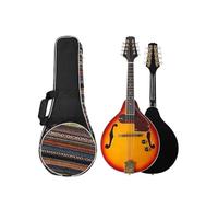 String Instrument 8 Strings Electric Mandolin Guitar Instrument A Style With Carrying Backpack Cleaning Cloth(Mandolin)