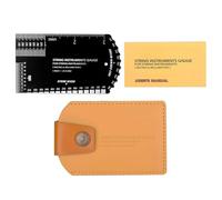 String Instrument Action Ruler Gauge Guitar Luthier Measuring Tool for Electric Acoustic Guitar Bass Ukulele Mandolin Banjos