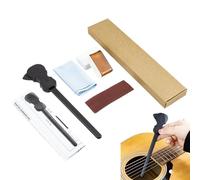 String Instrument Bow - Portable Guitar Sound Effect Tool 19 5cm, Polyamide Performance Accessory Kit Smooth Rosin Sandpaper Cloth Creative Playing Practice Stage Music Gift professional lightweight