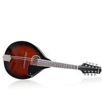 String Instrument Spruce Panel Round Hole Wine Red With 7-piece Accessories Eight-string Mandolin Instrument
