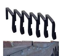 String Light Hanging Clips - Outdoor Hooks, Utility Hangers, Deck Patio Fence Roof Pergola Awning, Garden Wreath Mounting | Ideal Seasonal Holiday Party Lights Installation for Yard Home GardenString