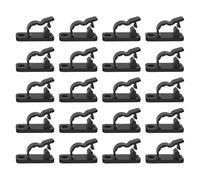 String Lights Hanger: Outdoor Mounting Hooks, Weather Resistant Steel Fasteners, Bracket With Heavy Duty Screws For Secure Installation Of String Lights