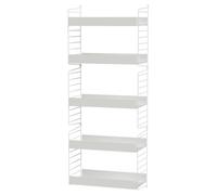 String Living room wall shelving system B String Furniture - STRING LIVING ROOM B WEISS