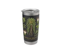 String of Dolphins Curio x peregrinus Botanical Anatomy Stainless Steel Insulated Tumbler