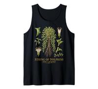String of Dolphins Curio x peregrinus Botanical Anatomy Tank Top