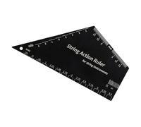 String Position Measuring Ruler, Stainless Steel String Height Gauge for Guitars, Accessories for Luthier for Measuring on Ukulele, Mandolin, Banjo, Bass