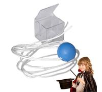 String Puzzle Ball:Harmless Knot Tying Ball, Educational Magic Rope Ball, Rope Manipulation Ball for Theatrical Performances, School Art Shows, Activity
