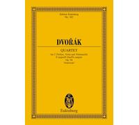 String Quartet 6 Op. 96 F Maj: "Américain". op. 96. B 179. String quartet. Partition d'étude.