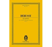 String Quartet in G Minor, Op. 10: op. 10. string quartet. Partition d'étude.