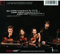 STRING QUARTETS: BART¢K, KURT G, LIGETI NEW CD