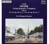 Spohr Louis - String Quartets Nos. 15 And 16 (New Budapest Quartet)
