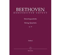 String Quartets Op.18 Nos 1-6 (Parts)