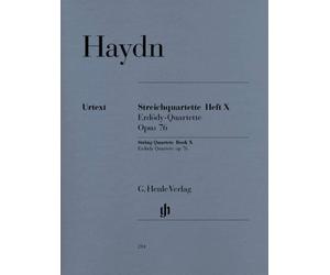 String Quartets op. 76/1-6 Vol. 10 string quartet Haydn G. Henle Verlag Paperbac