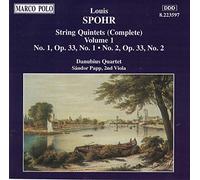 String Quintets Op. 33, Nos. 1 And 2 (Papp, Danubius) By Louis Spohr (Composer),Danubius Quartet (Vocals) (2004-06-27)