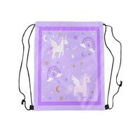 String Sackpack Cute Horse Sea Pull String Drawstring Backpack Versatile Draw String Back For Swim Shopping Beach