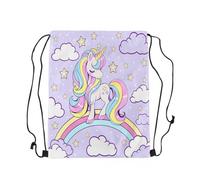String Sackpack Horse Sea Water-Resistant Drawstring Backpack Large Capacity Draw String Back For School Running Swim