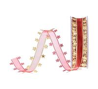 String Star Trim Ribbon Hallow String Golden Silver Fringe by the Yard Gold Fringe Party