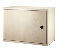 String - String Cabinet + Door 58x30x42 cm 1-pack, Ash - Ash Wood