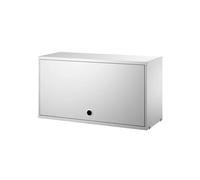 String String cabinet with flip door Grey, 78x30 cm