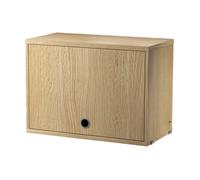 String String cabinet with flip door Oak, 58x30 cm