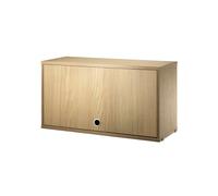 String String cabinet with flip door Oak, 78x30 cm