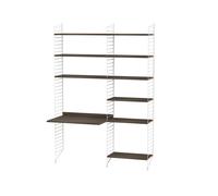 String String children's room walnut & white - Combination D