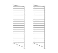 String String floor panels Dark grey, 115x30 cm, 2-pack