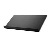 String - String Magazine Shelf 30x78 cm, Black Stained Ash - Black