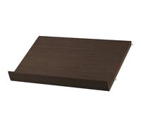 String - String Magazine Shelf 58x30 cm, Dark Oak - Dark Oak