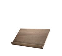 String String magazine shelf wood Walnut, 58x30 cm