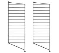 String - String Panels Floor 30x115 cm 2-pack, Black - Black