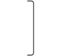 String - String Rod For Metal Shelf 78 cm, Dark Grey - Dark Grey