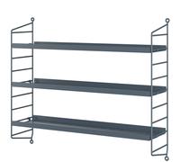 String - String Shelf Metal, Sergelgrå - Sergelgrå