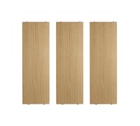 String String shelf Oak, 58x20 cm, 3-pack