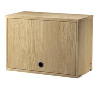 String String cabinet with flip door Oak, 58x30 cm