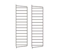 String String wall panels Dark brown, 75x20 cm, 2-pack