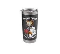 String Theory Cat Funny Physics Mathematics Scientist Math Stainless Steel Insulated Tumbler