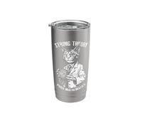 String Theory Cat Funny Physics Mathematics Scientist Math Stainless Steel Insulated Tumbler