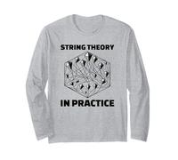 String Theory in Practice Funny Physics Long Sleeve T-Shirt